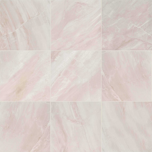 Adella Gris 18 In. X 18 In. Glazed Ceramic Floor And Wall Tile, 5PK